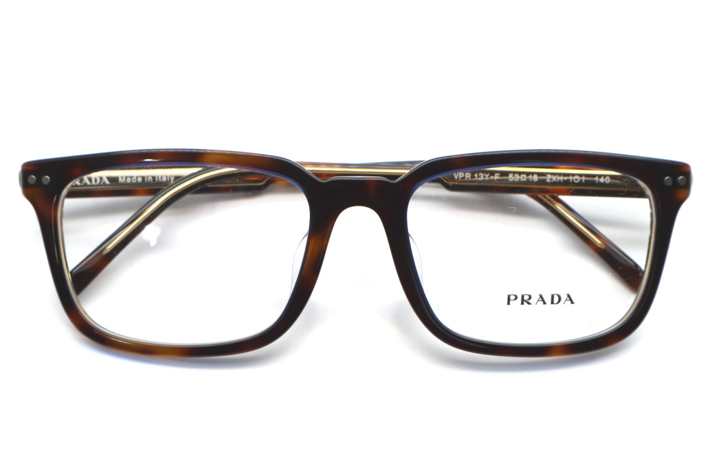 楽天市場】【PRADA】プラダ メガネ VPR 13Y-F col.ZXH-101 度付又は度