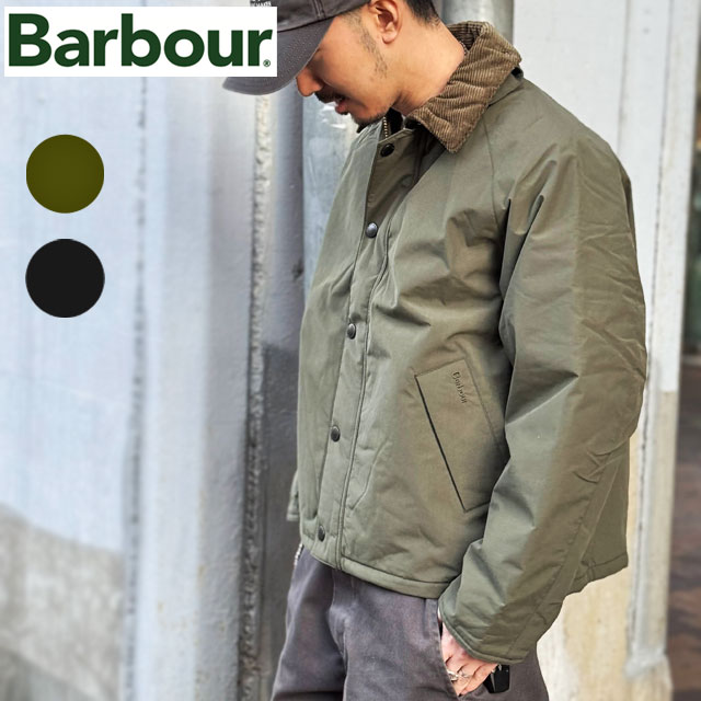 楽天市場】中綿入り BARBOUR TRANSPORT PADDED CASUAL JACKET バブアー