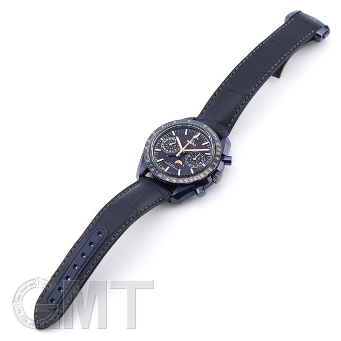 楽天市場】オメガ スピードマスター ムーンフェイズ ブルーサイド