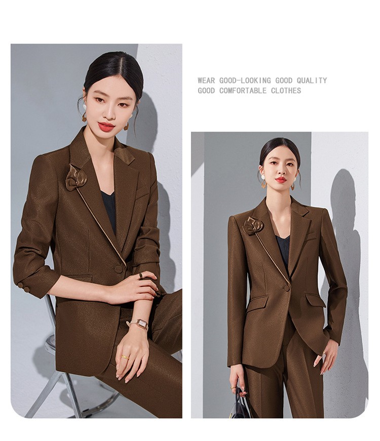 楽天市場】3色 レディース スーツ セットアップ 2点セット 単品