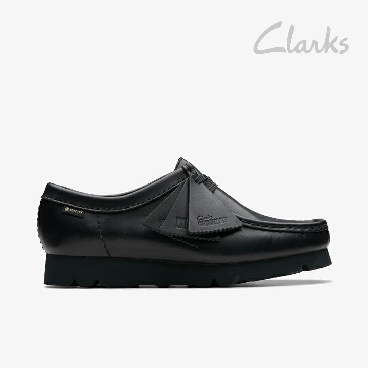 楽天市場】・CLARKS｜W Wallabee GTX Gore-Tex Moccasin Leather