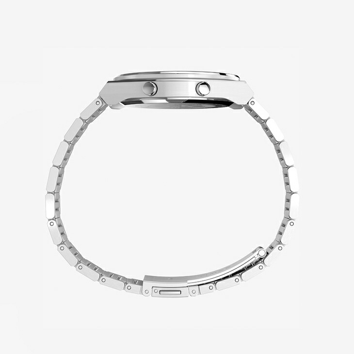楽天市場】・TIMEX｜Q Timex Q80 Continental Stainless Steel