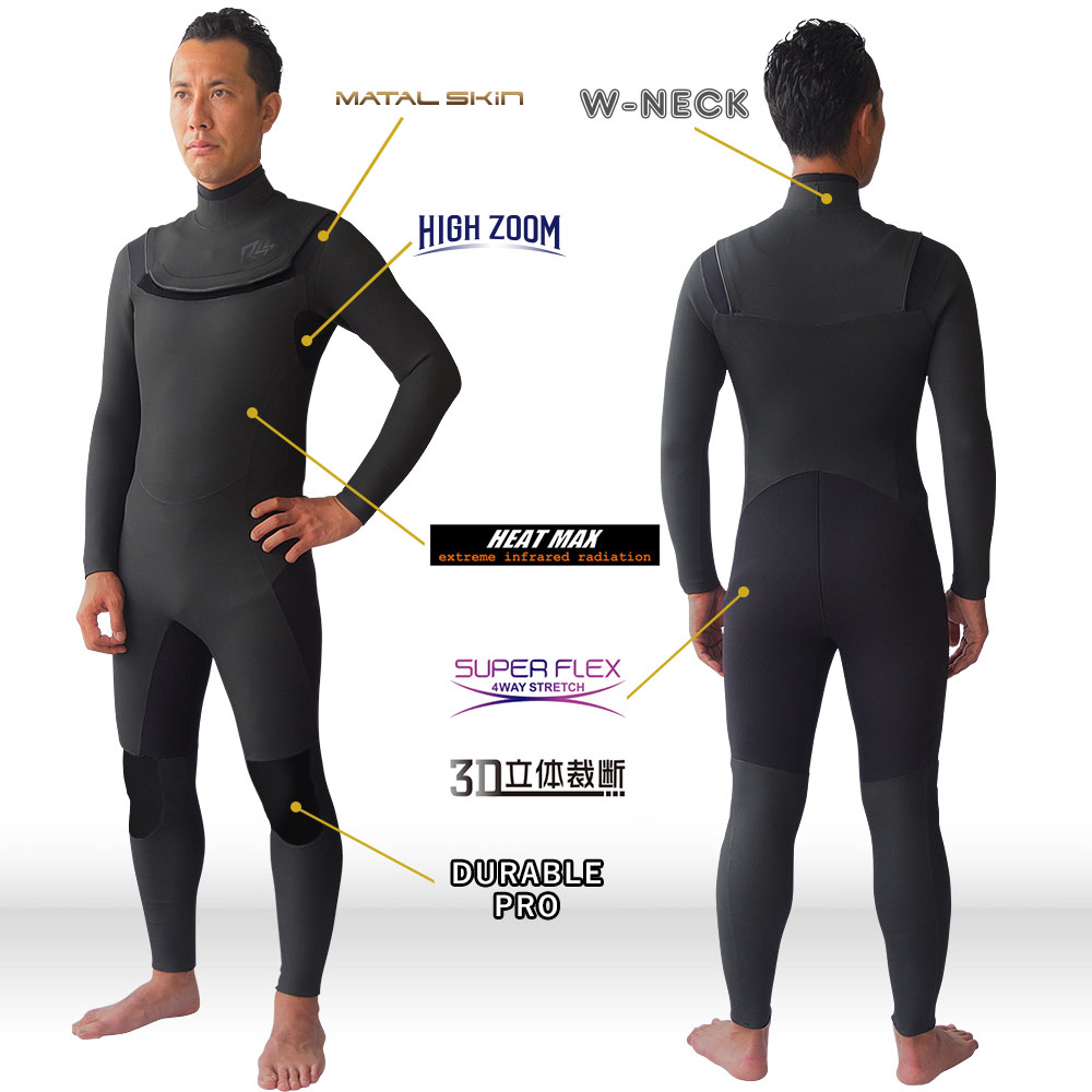 楽天市場】[ｽｰﾊﾟｰｾｰﾙ価格+ｸｰﾎﾟﾝ]セミドライ 5×3mm RSS SURF ウェット