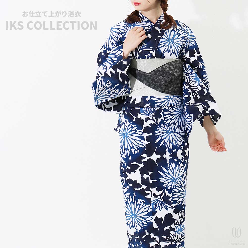 楽天市場】浴衣 女性用ゆかた ゆかた 単品 IKS COLLECTION注染-蒼
