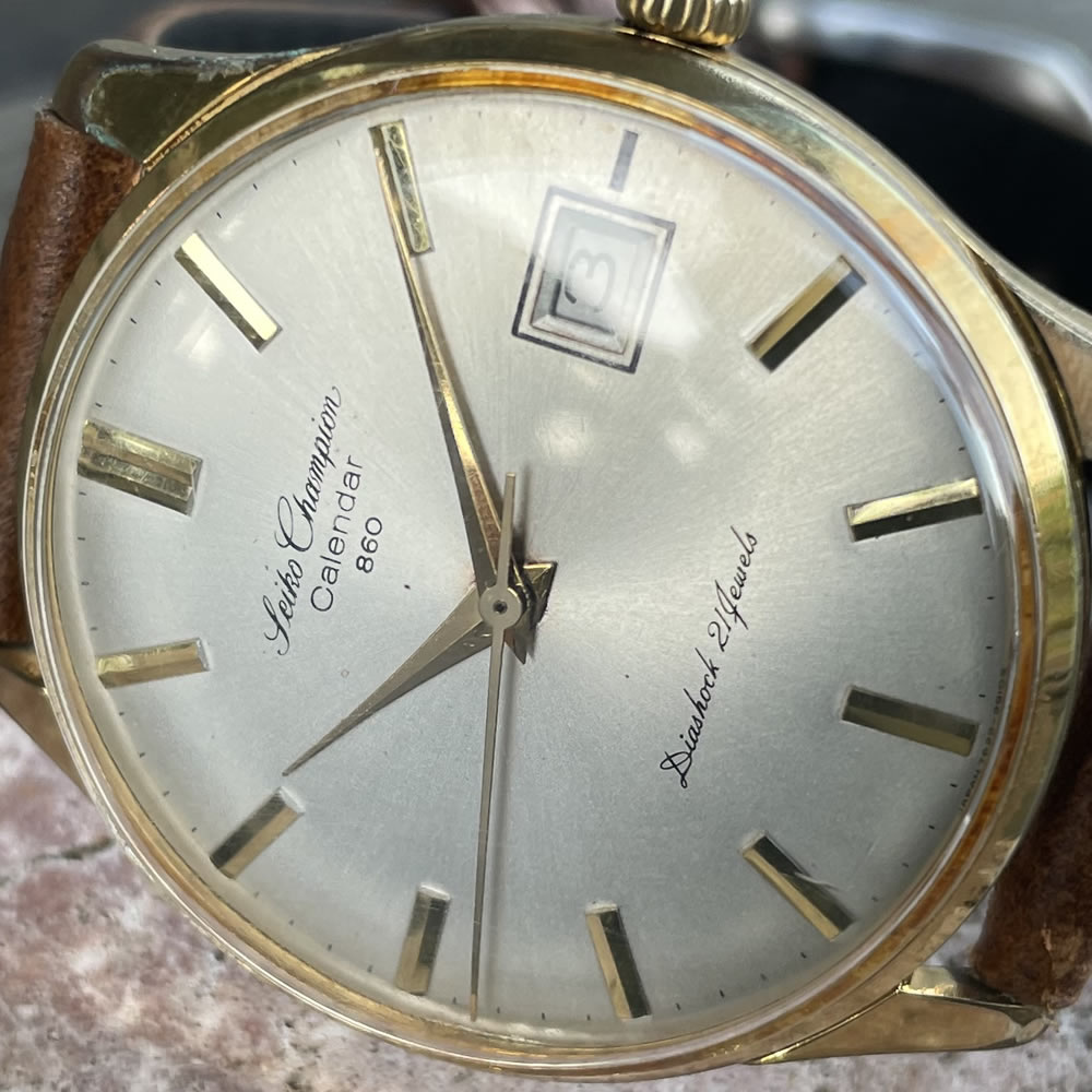 楽天市場】【中古品】【OH済み】SEIKO/セイコー Champion Calendar860