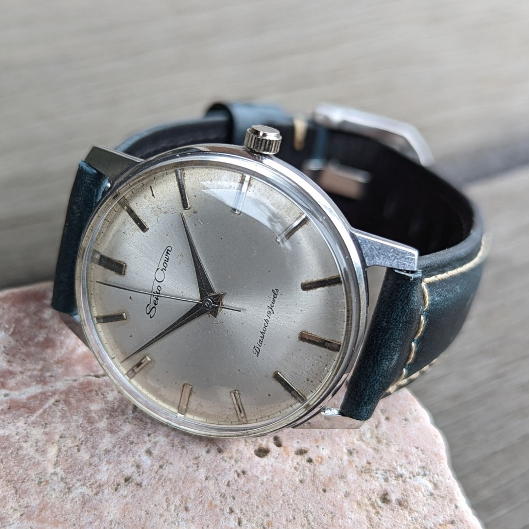 楽天市場】【中古品】【OH済み】SEIKO/セイコー Crown/クラウン 21石