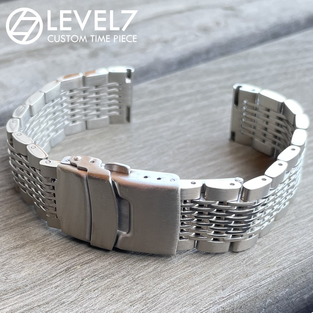 楽天市場】無垢ステンレス ベルト シルバー ブラッシュ×ポリッシュの