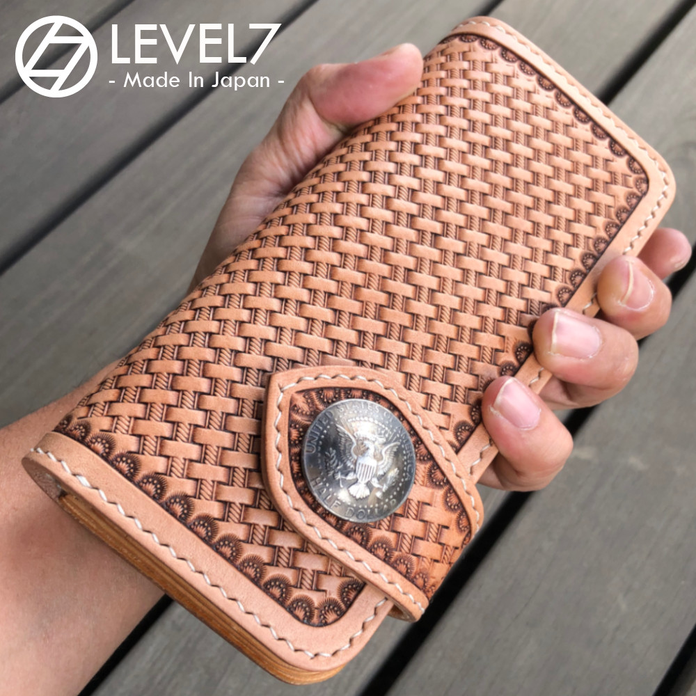 楽天市場】財布 長財布/ハンドメイドロングウォレット バスケット