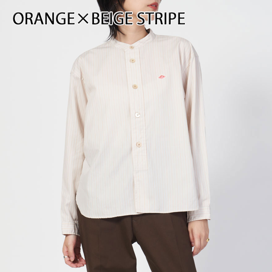 楽天市場】ダントン DANTON バンドカラー シャツ #DT-B0227 RPL BAND