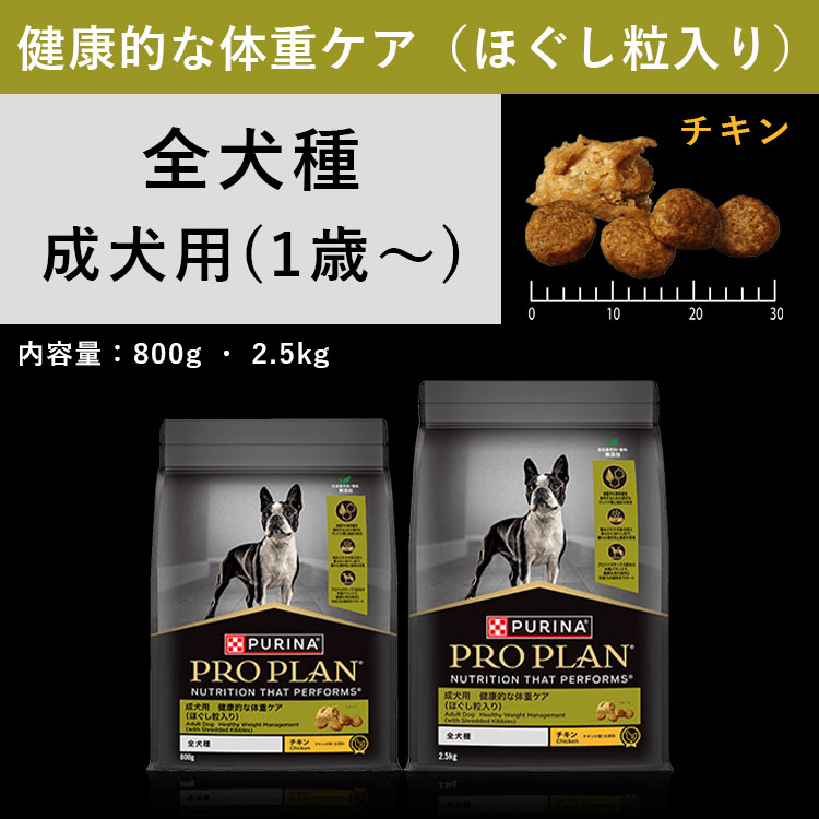 楽天市場】ピュリナ プロプラン ドッグ 全犬種用 成犬用 健康的な体重