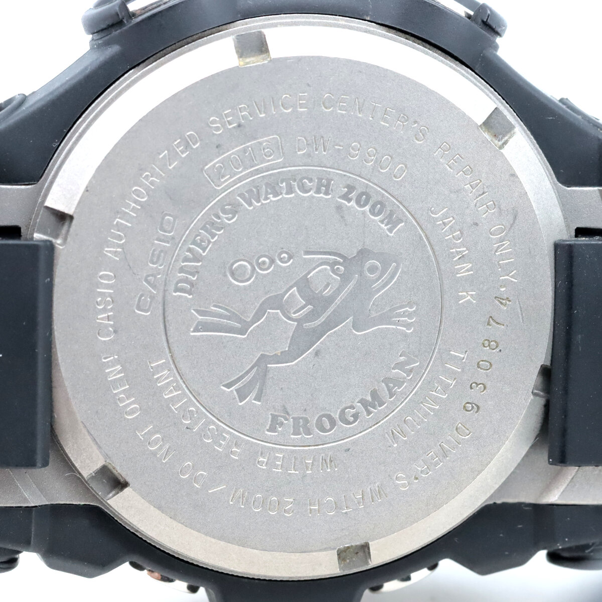 楽天市場】【中古】 カシオ フロッグマン G-SHOCK DW-9900 メンズ