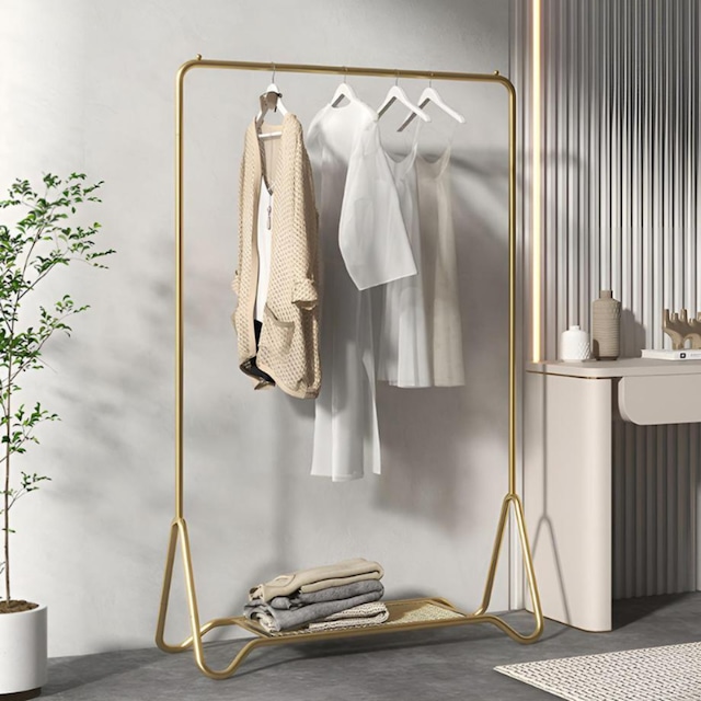 楽天市場】ハンガーラック 真鍮の通販