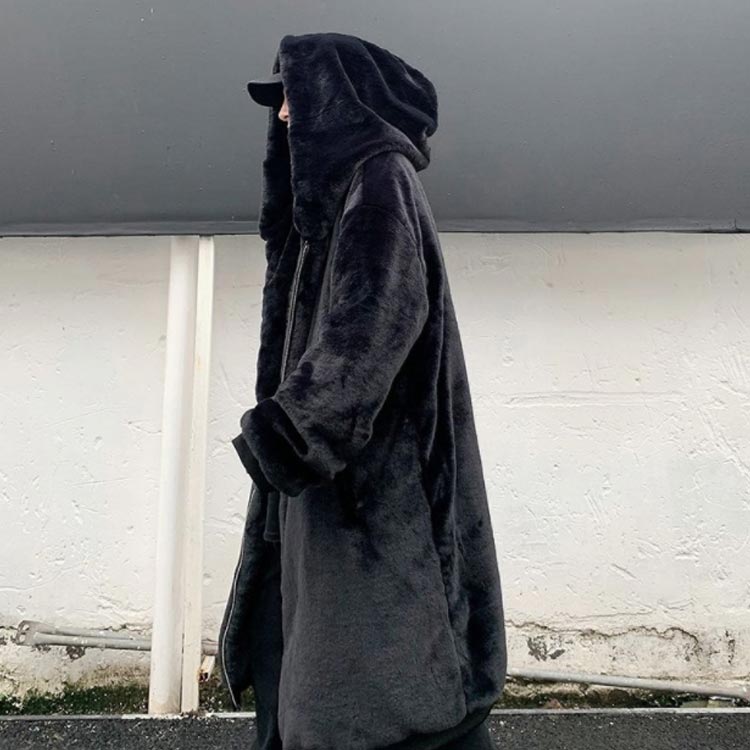 楽天市場】 毛皮コート フェイクファー 冬物 ボアジャケット ロング