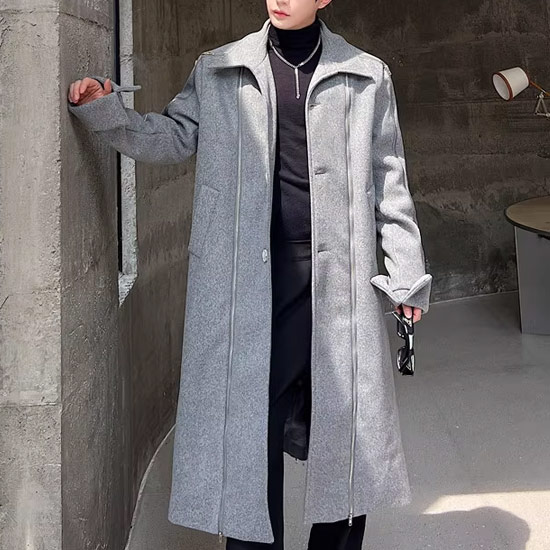 楽天市場】チェスターコート メンズ モード系 コート メンズ V系