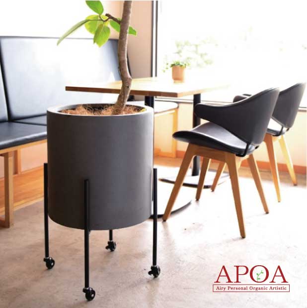 楽天市場】キャスター付スチール ポットスタンド 植木鉢 キャスター