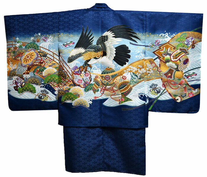 楽天市場】七五三 753 着物 男の子 袴 セット 5歳羽織袴 フルセット 鷹