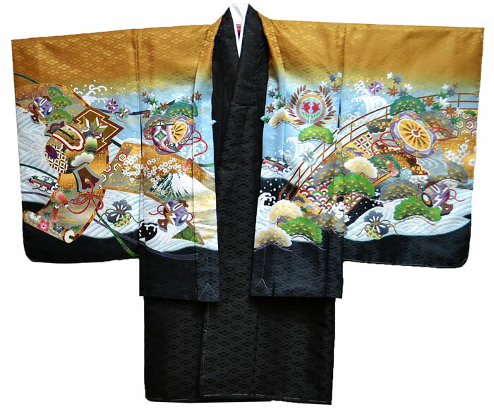 楽天市場】七五三 753 着物 男の子 袴 セット 5歳羽織袴 フルセット 鷹