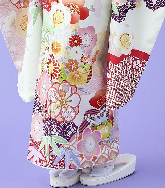 楽天市場】七五三 753 着物 7歳 女の子 着物フルセット 式部浪漫