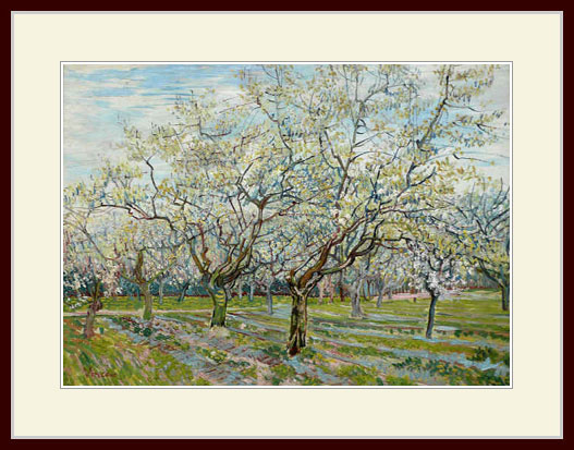 楽天市場】ゴッホ・[果樹園で咲く梅の木] : グーピルギャラリー