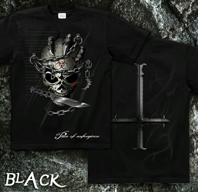 楽天市場】GENJU スカルTシャツ メンズ スカル Tシャツ トライバル