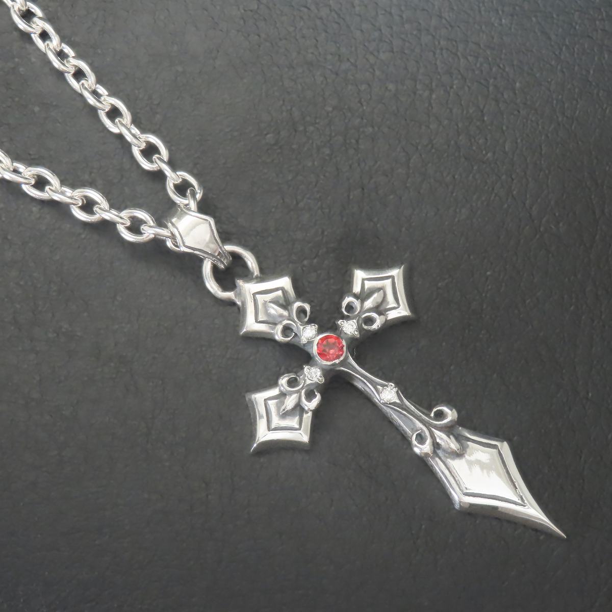 楽天市場】クロスネックレス シルバー925 【刻印無料】 十字架 クロス