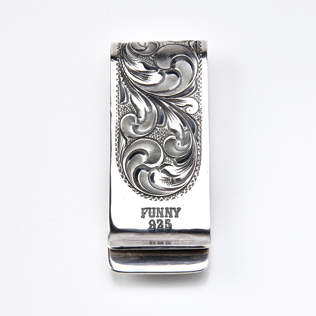 楽天市場】【FUNNY公式ストア】 ハンドエングレーブ マネークリップ