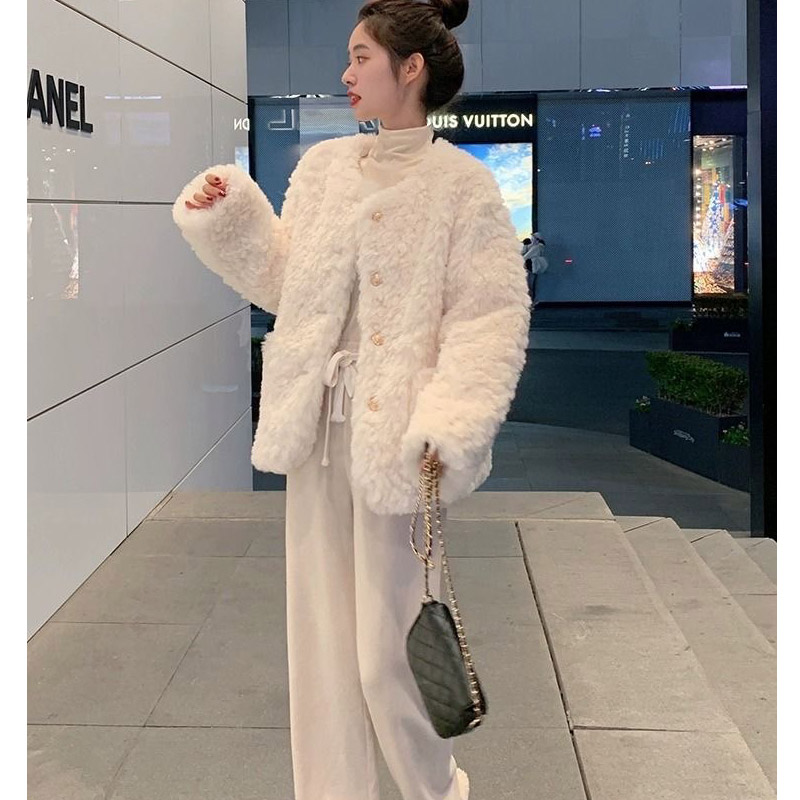 楽天市場】ボア ジャケット レディース ショート フェイクファー