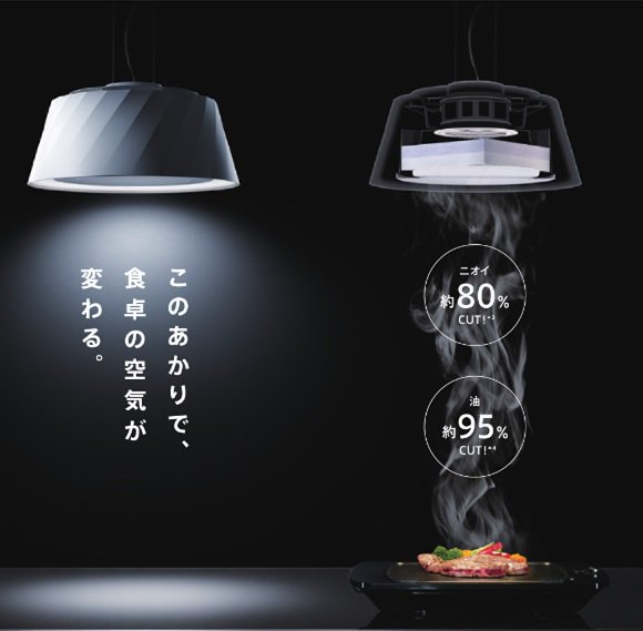 楽天市場】富士工業製（富士工業）C-BE511-BK クーキレイ 空気清浄照明