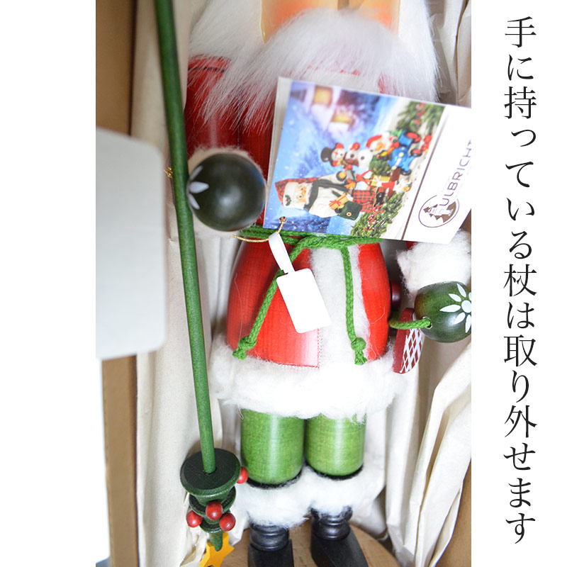 楽天市場】ULBRICHT/ウルブリヒト くるみ割り人形 昔風なサンタ