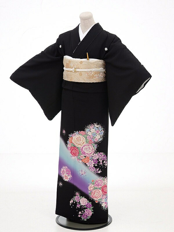 楽天市場】黒留袖 レンタル おすすめ 正絹 4334 ブランド 森英恵