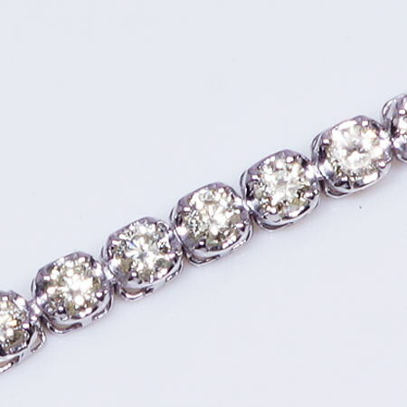 楽天市場】PT 2ct ダイヤモンド テニスブレスレット 2カラット