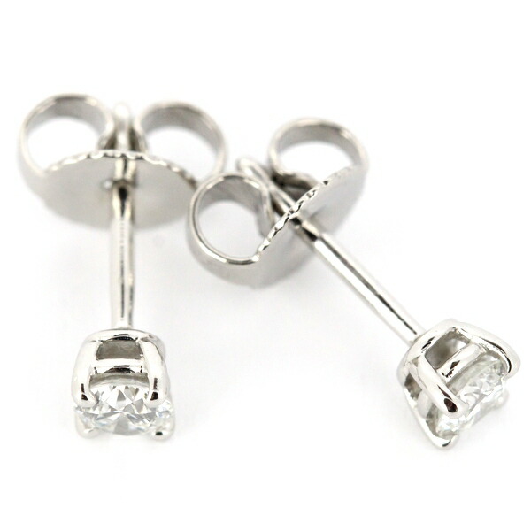 楽天市場】ティファニー ソリティア ダイヤモンド スタッド ピアス