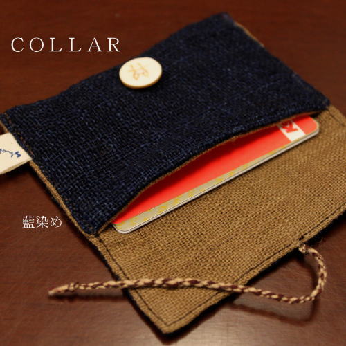 楽天市場】山葡萄 財布【中は本革使用】 ＆手紡ぎ、草木染の手織り布を