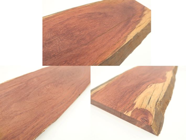 楽天市場】銘木端材 紫檀の端材 55cm×16-18cm×厚さ1.5cm 高級木材 唐木