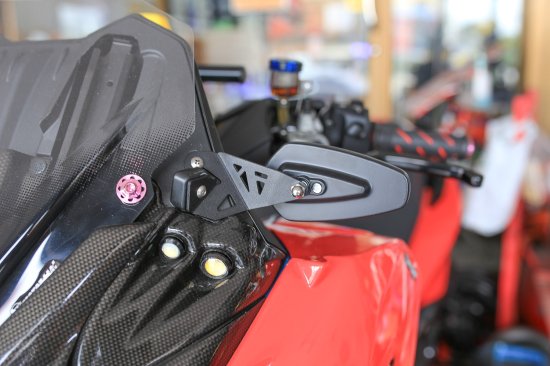 楽天市場】ホンダ フォルツァ MF15 ミラー移設キット ミラー付