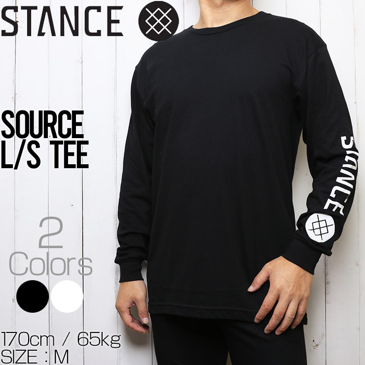 楽天市場】【送料無料】 STANCE スタンス SOURCE L/S TEE ロンT ロング