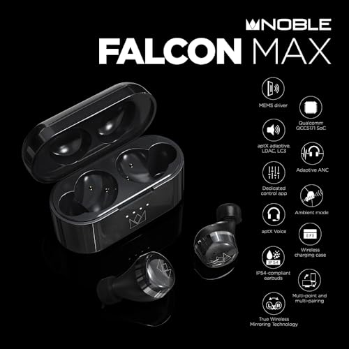 楽天市場】Noble Audio FALCON MAX NOB-FALCONMAX-B 日本正規品
