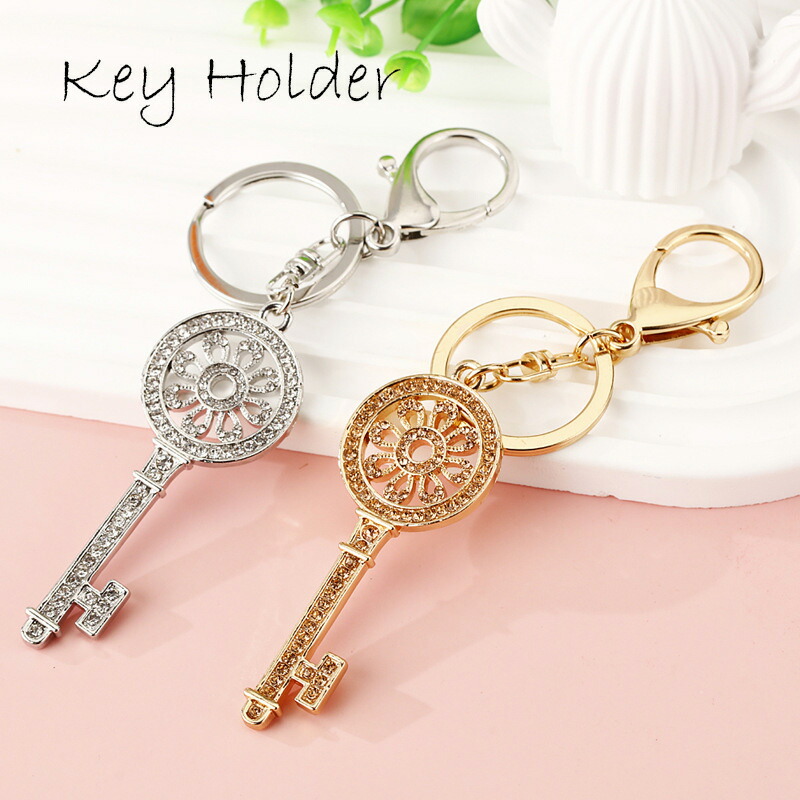 楽天市場】鍵モチーフ キーホルダー 鍵 キー ロック 施錠 チャーム