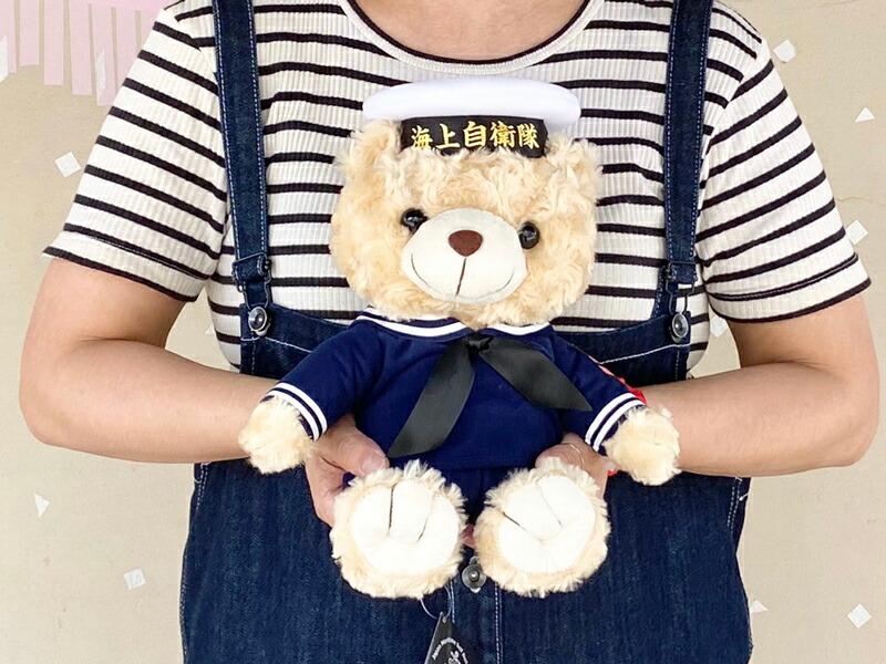 楽天市場】自衛隊グッズ【 海上自衛隊 セーラーベア ぬいぐるみ 35cm