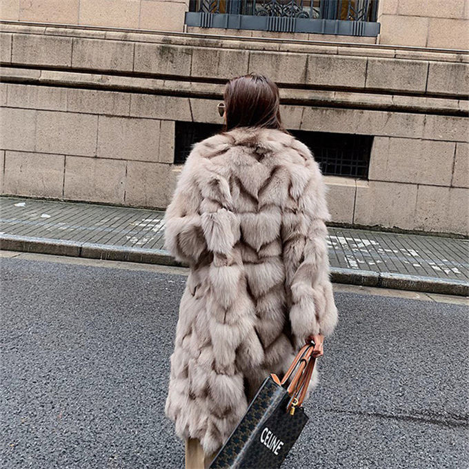 楽天市場】ファーコート レディース 毛皮コート フォックス レディース