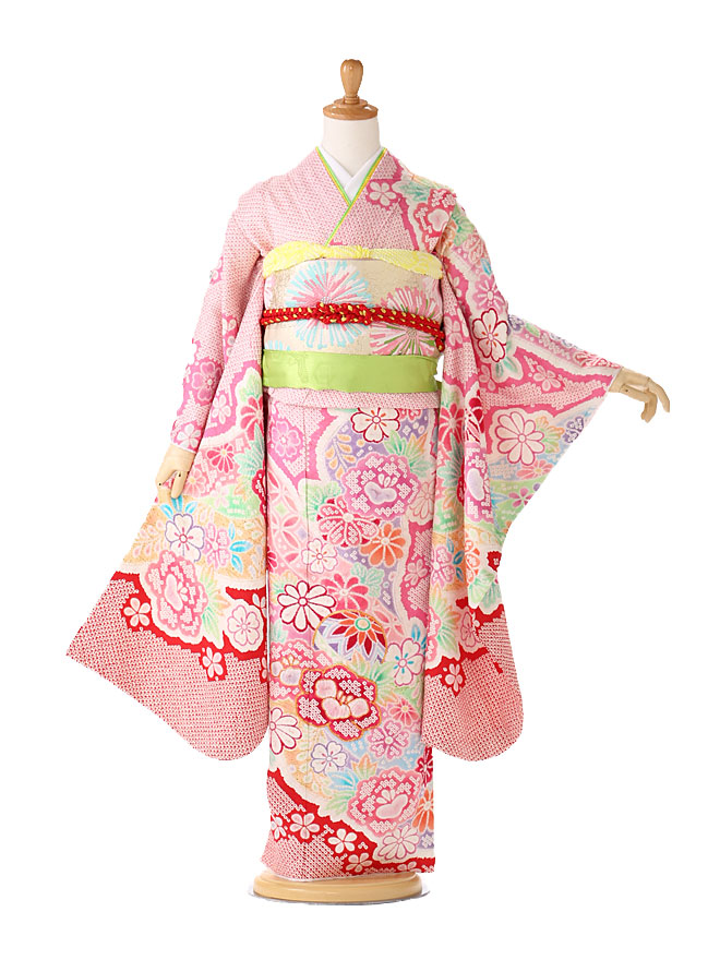 楽天市場】七五三 7歳 着物 正絹（カラーピンク）の通販