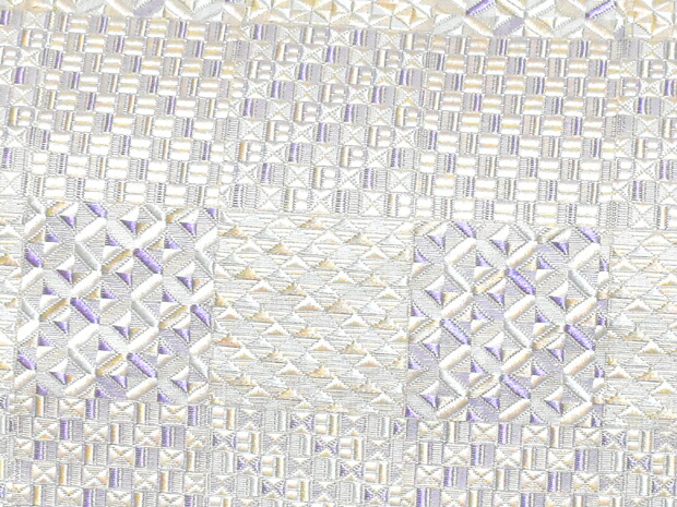 楽天市場】琥珀織 本場筑前 博多織 大倉織物 織屋誠之輔謹製 全通 紋八