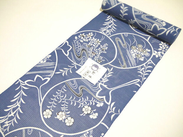 楽天市場】ゆかた＜紅梅小紋 綿紅梅＞高級浴衣 日本橋 竺仙鑑製 女性用