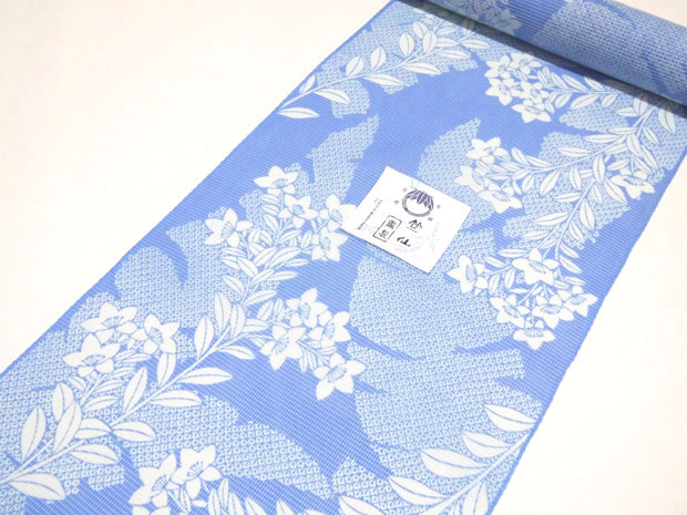 楽天市場】高級ゆかた＜絹紅梅小紋＞浴衣 日本橋 竺仙鑑製 女性用 芭蕉