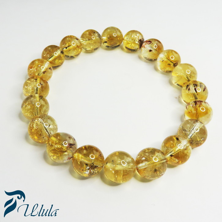 楽天市場】送料無料 シトリンアイリス ブレスレット レインボー