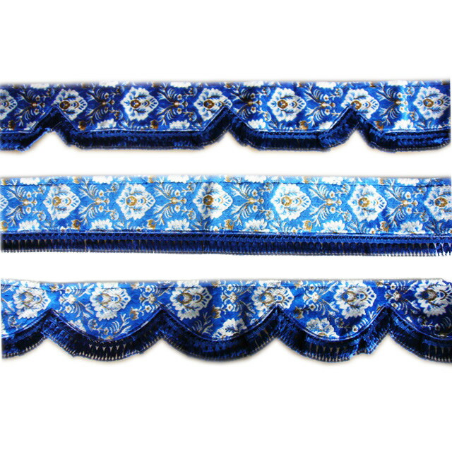 楽天市場】金華山フロントカーテン 両面 新格子 Lサイズ 2200mm 4t