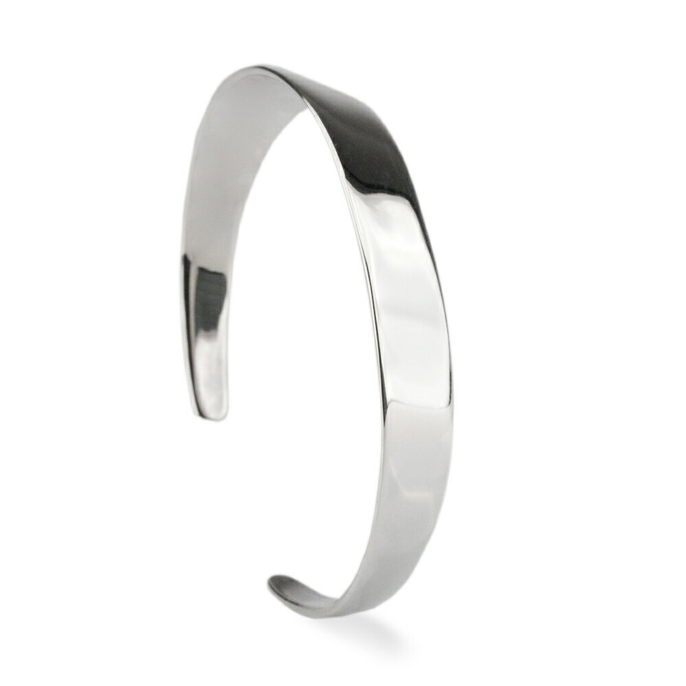 楽天市場】メンズ バングル シルバー ブレスレット 925 シンプル 銀