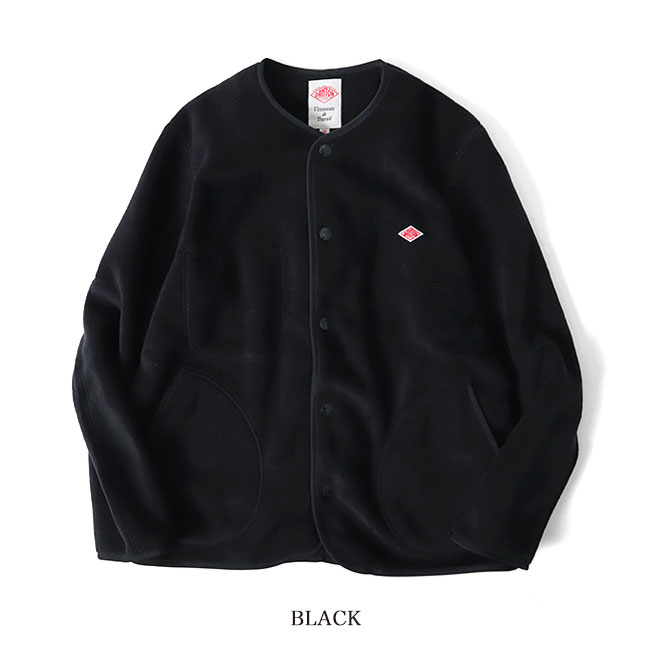 楽天市場】DANTON ダントン フリース ノーカラー ジャケット