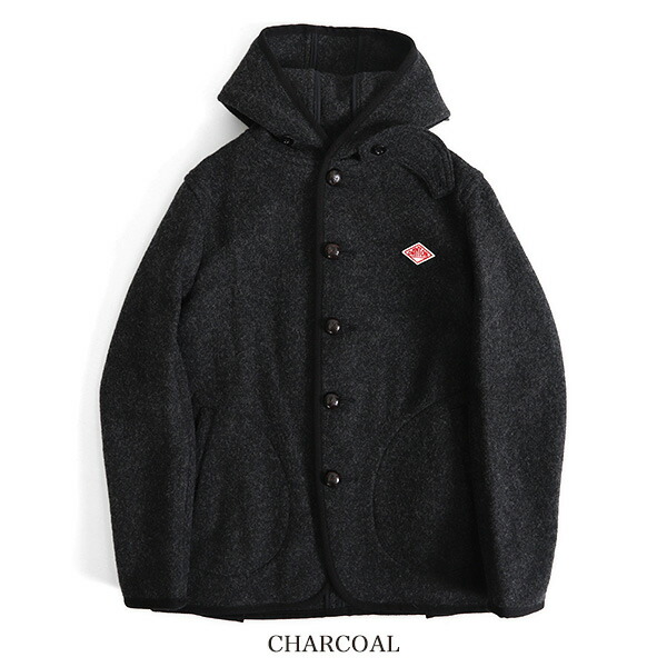 楽天市場】DANTON ダントン ウールモッサ シングルフードジャケット JD