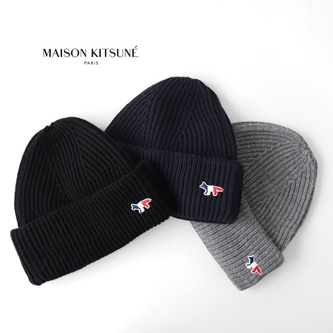 楽天市場】Maison Kitsune メゾン キツネ フォックスパッチ ニット